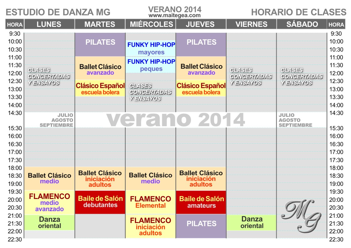 Horarios Verano 2007
