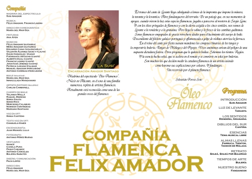Oleo Flamenco - Programa Teatro Principal 500x
